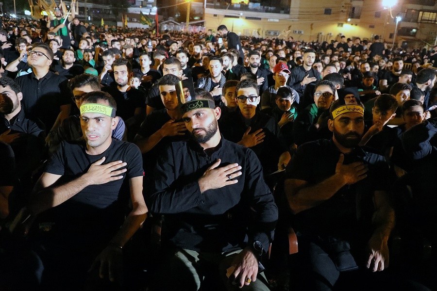 إحياء ليلة العاشر من محرم 1439هـ في الضاحية الجنوبية لبيروت - الجاموس 
